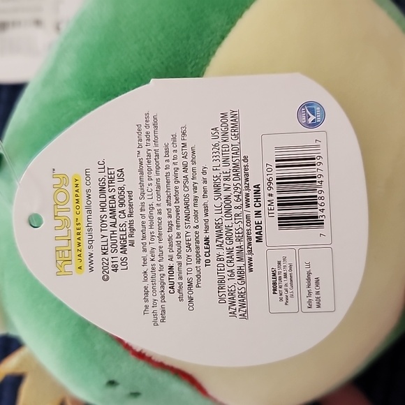 NWT Squishmallows Baratelli The Frog‎ With Crown Walgreens Exclusive - Picture 5 of 11